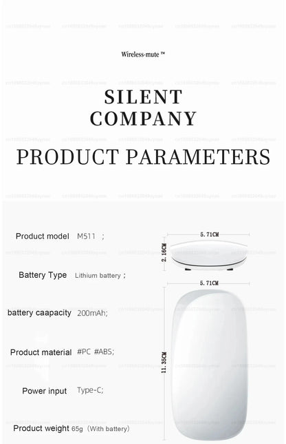 Apple Magic Wireless Bluetooth Mouse (Multi-Touch)