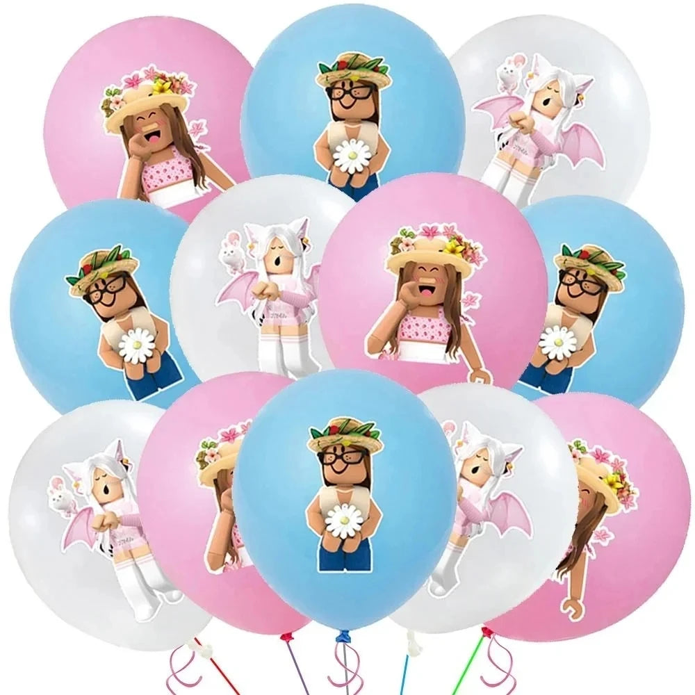 Roblox Birthday Number Balloon Set (32”)