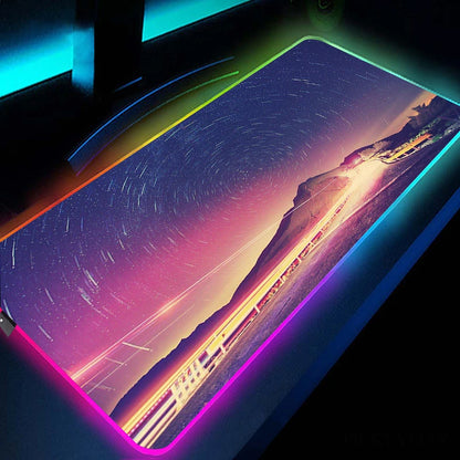 CosmicGlow RGB Desk Mat