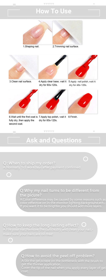 LILYCUTE Nail Strengthener Polish