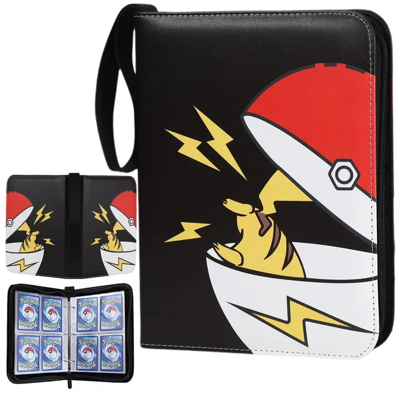 Pokemon Card Binder 400 Pocket Anim Card Holder Album Trading Card