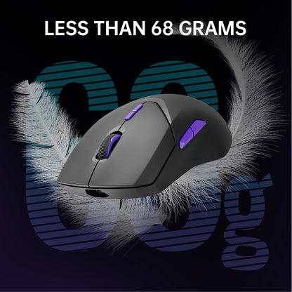 Rapoo VT9PRO 4K Wireless Gaming Mouse Superlight 26000DPI 4KHz Polling Rate 0.25ms Response Time 180H BatteryLife PAW3398
