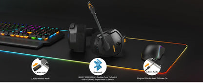 NUBWO G06 Dual Wireless Gaming Headset