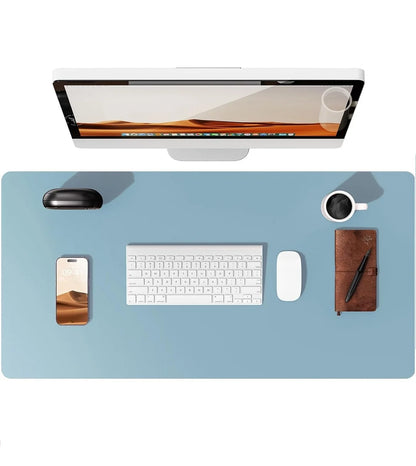 YSAGi Premium PU Leather Desk Mat: Non-Slip Waterproof Office Protector