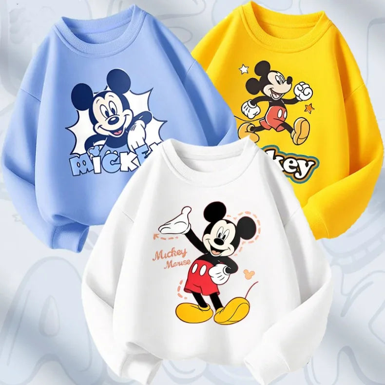 Spring New Style Children Clothing Long Sleeve O Neck Hoodies for 0-10Y Kids Casual Sweatshirts Boys Breathable Sport Pullovers