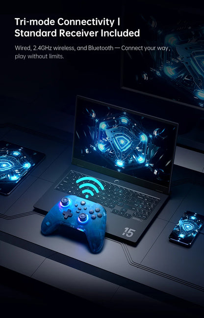 Machenike G3 V2 PC Gaming Controller Hall Effect Gamepad for Nintendo Switch iPhone Android Mobile Phone Windows PC Steam