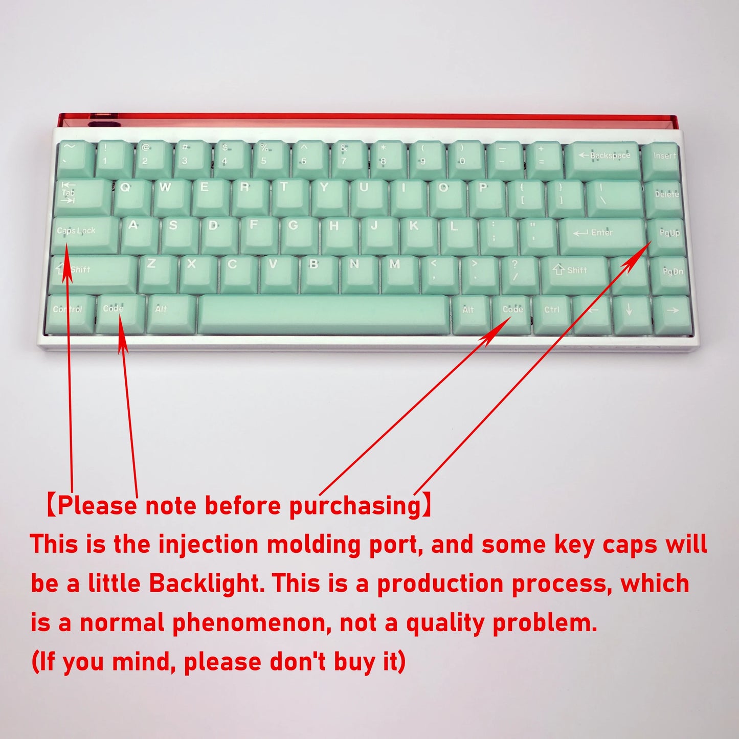 KBDiy GMK Keycap Double Shot GMK Olivia Shoko Jamon WOB Red Samurai Botanical PBT Keycaps Cherry Profile for Mechanical Keyboard