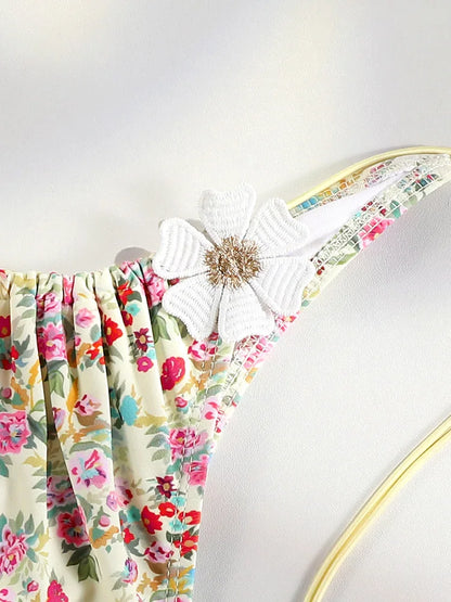 Sexy Triangle Lace Bikini Sets Micro Thongs Swimsuit Women Bathing Suit Biquini Bandage Beachwear Print Swimwear Thong Bikini
