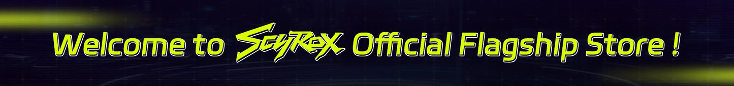 SCYROX V6 Gaming Mouse, Pixart 3950, Optical Switches, Web Based Software, 8K Dongle Included