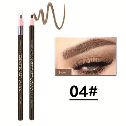 Professional Peel-Off Eyebrow Pencil: Waterproof Long-Lasting Pull-Line Enhancer
