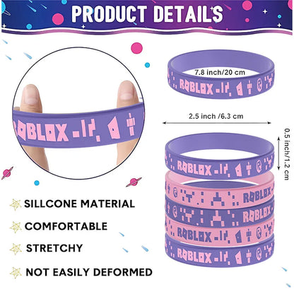 Roblox Girl Silicone Party Bracelets
