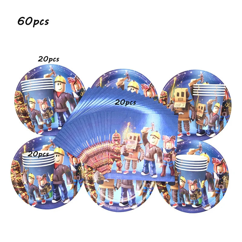 Roblox Birthday Party Decoration Set XL