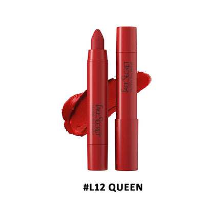 12-Color Matte Lip Pencil Set.