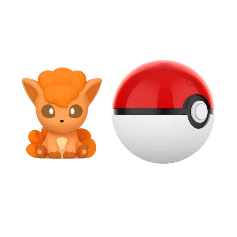 Pokemon Anime Poke Ball Action Figures Sylveston Umbreon Gengar Mini Dolls FUNISM Original Genuine Model Car Ornament Toys Gift
