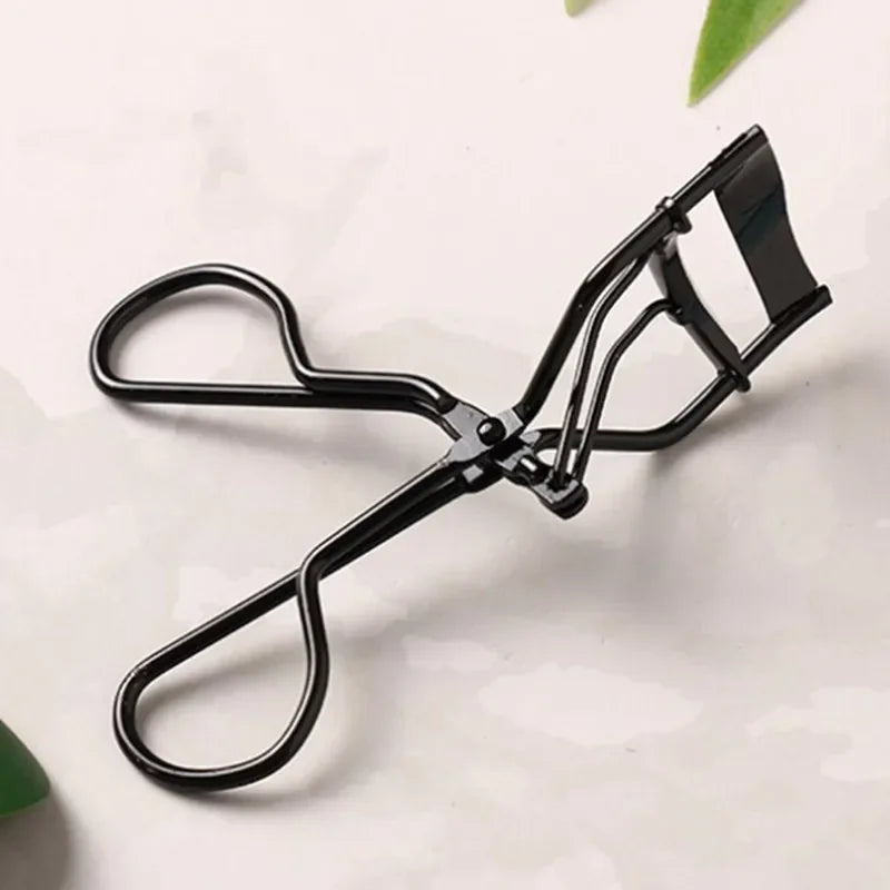 Silver Black Tweezers Curler.