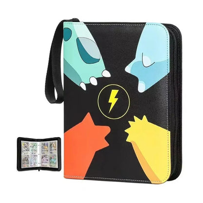 400 Pockets Anime Peripheral Pokemon Game Collection Card Book multiple styles Storage card holder Exquisite Kawaii Boy Toy Gift