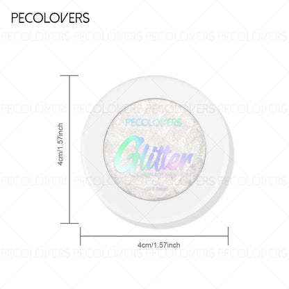 1PC Chameleon Eyeshadow Powder - Vibrant Pink Highlighter, Mashed Potato Texture, Long-Lasting Shimmer