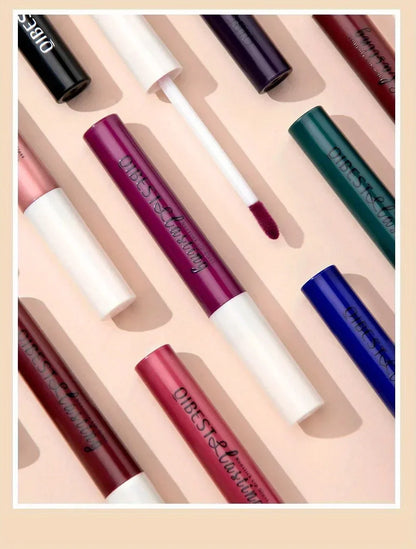 Matte Liquid Lipstick Waterproof Long Lasting Velvet Mate Nude Red Lip Gloss Lint Tube Makeup Cosmetic Lipsticks Lipgloss