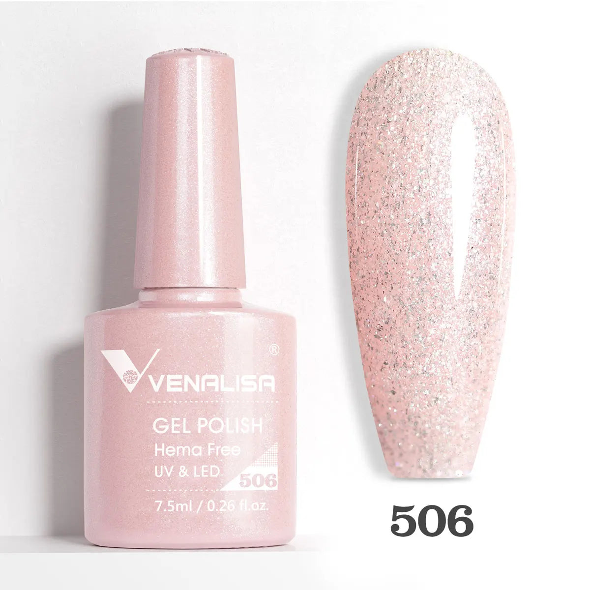 Venalisa VIP5 Nail Gel Polish HEMA/TPO FREE Full Coverage Beautiful Semi Permanent Soak Off UV LED Gel Nail Polish Gel Lacquer