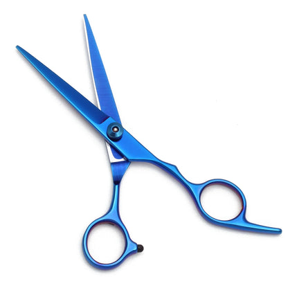 Hairdressing Scissors Japan Stainless Hair Scissors Purple Hair Cutting Scissors Barber Shop Thinning Shears Set Comb C1001