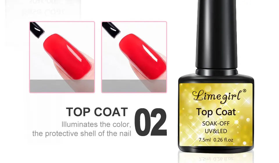 LIMEGIRL 24PCS Gel Nail Polish kit with Nail Art Diamond Powder UV  Soak Base Coat Gel for Nail Art DIY Design Gel Varnish Kit