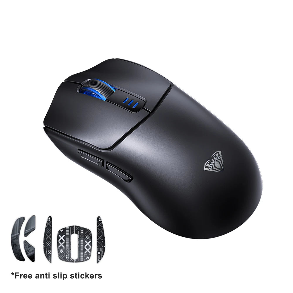 AULA SC580 Gaming Mouse Tri-mode Rechargeable Ergonomic Bluetooth Mouse 10000 DPI E-sports Lightweight Mice for Office Gaming