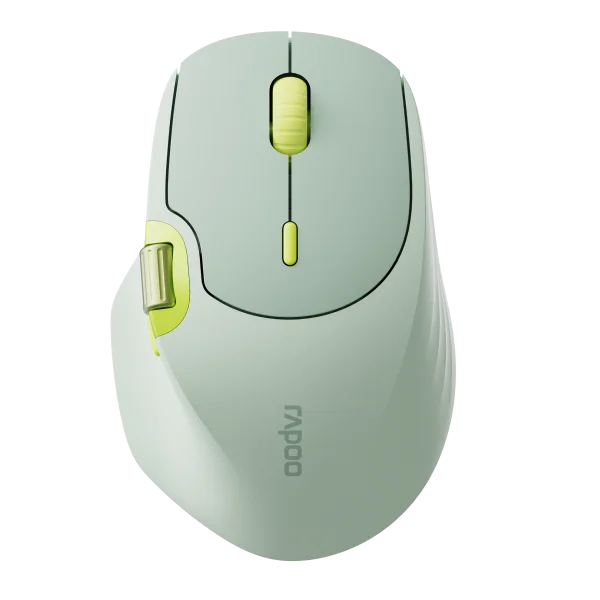Rapoo MT560 Mouse 3mode Wireless Mice Ergonomic Hall Magnetic Induction Knob Cross Screen Custom Lightweight Gaming Pc Accessory
