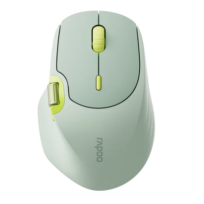 Rapoo MT560 Mouse 3mode Wireless Mice Ergonomic Hall Magnetic Induction Knob Cross Screen Custom Lightweight Gaming Pc Accessory