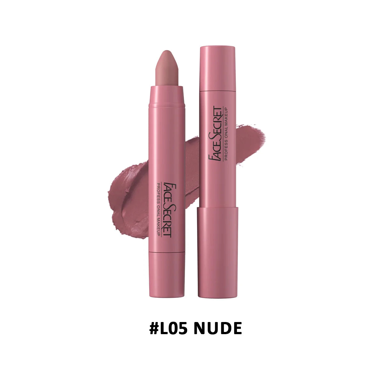 12-Color Matte Lip Pencil Set.