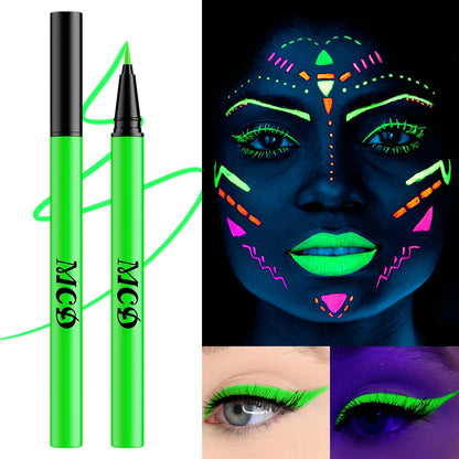 8 colors 1PC face body painting 1PC UV Light Neon Face Paint Art Korean Makeup blue green waterproof christmas party body paint