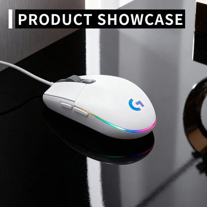 Logitech G102 Lightsync Gaming Mouse with 1ms Response Time for Esports Gamers