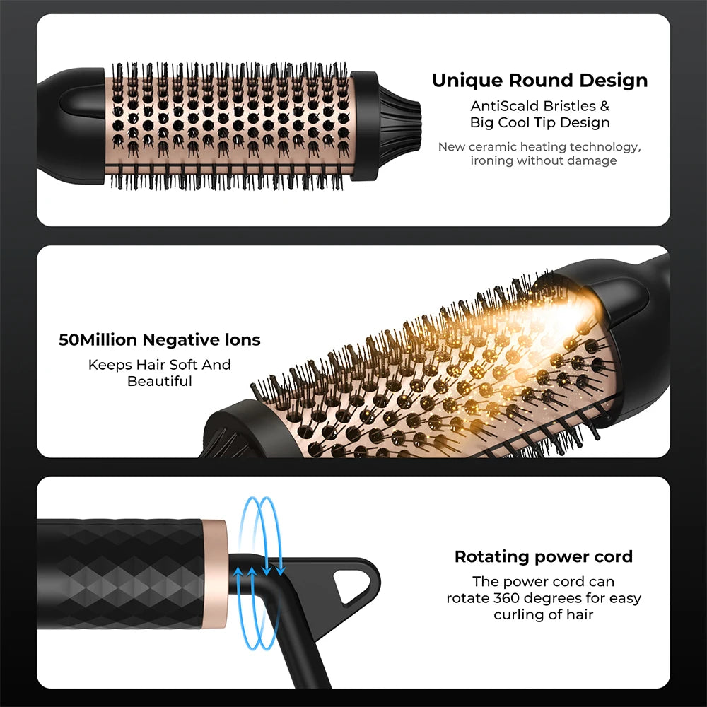 38mm Heated Curl Brush.