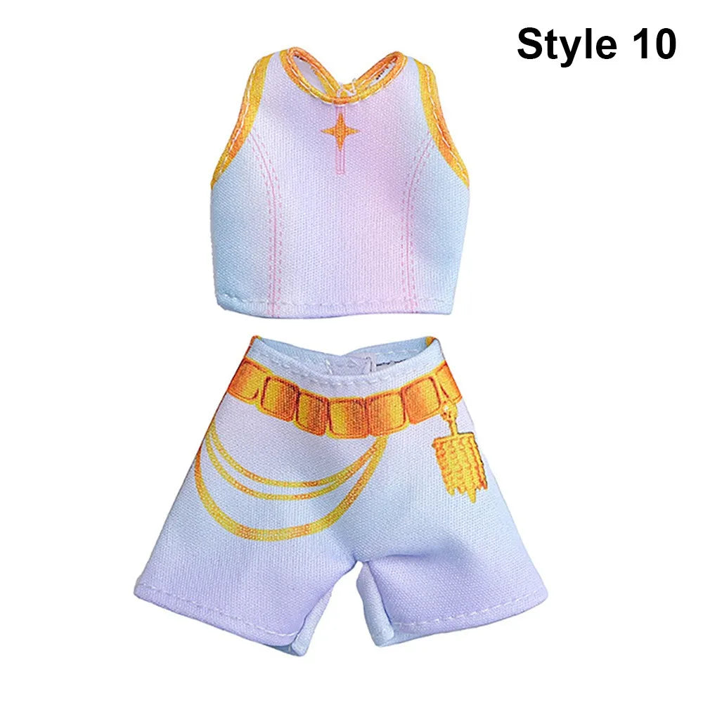 1Pcs Sweet 30cm Size 1/6 BJD Skirt Changing Dress DIY Doll'S Lolita Dress Replace Kids Gift Doll Dress Up Doll Clothing