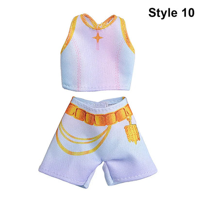 1Pcs Sweet 30cm Size 1/6 BJD Skirt Changing Dress DIY Doll'S Lolita Dress Replace Kids Gift Doll Dress Up Doll Clothing