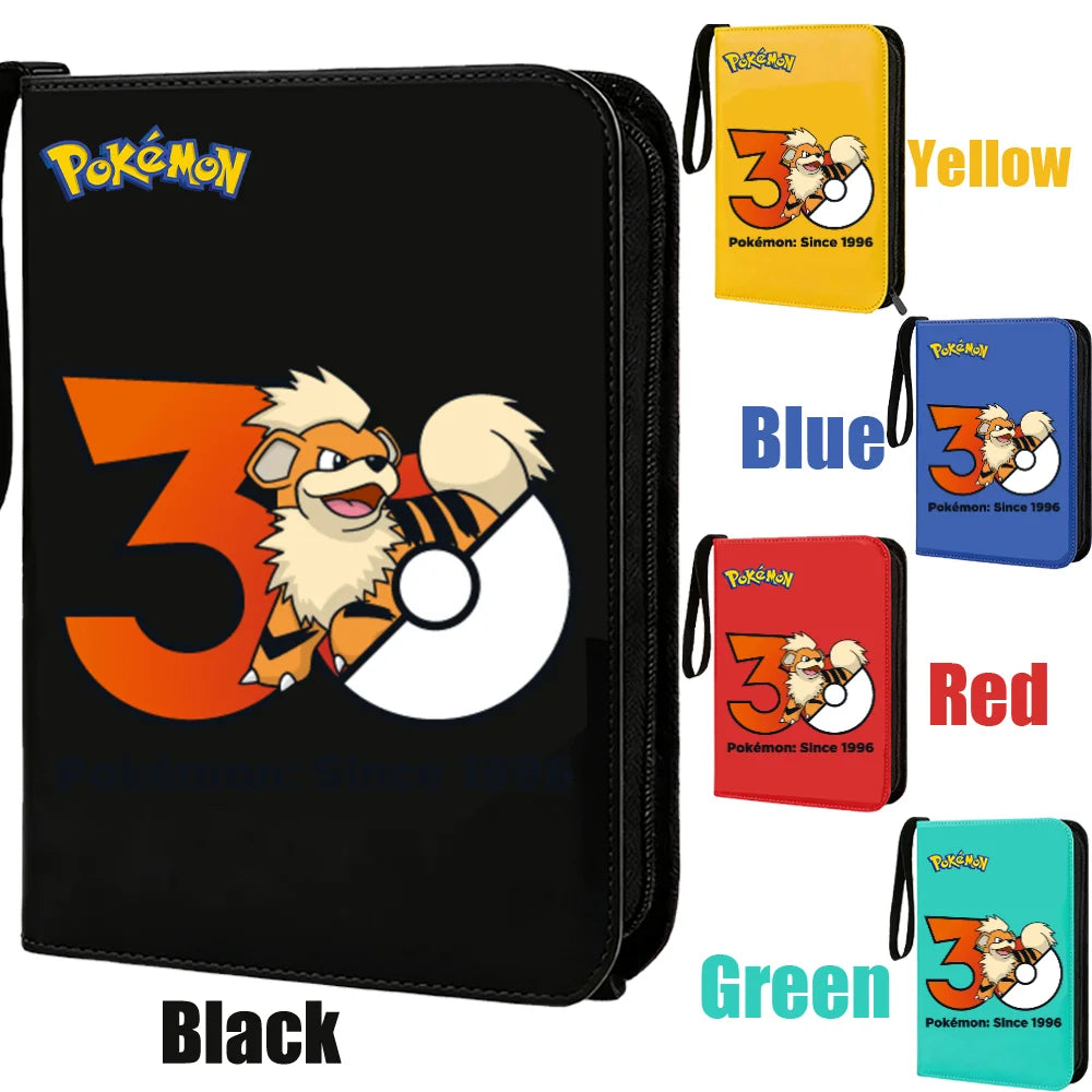 Pokemon 30th Anniversary 400 Zipper Album Card Storage Book
