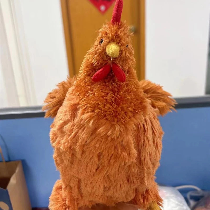 New Simulation Hen Plush Rooster Doll Toy CeileChckn Creative Plush Children's Gift