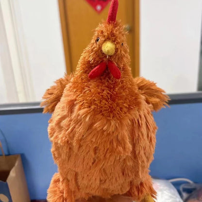 New Simulation Hen Plush Rooster Doll Toy CeileChckn Creative Plush Children's Gift