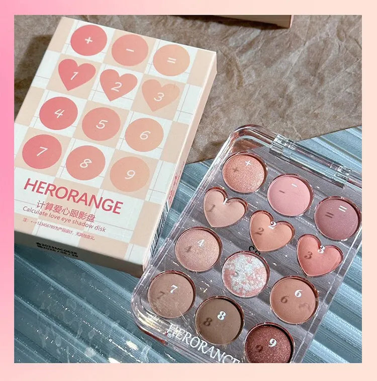 12 Color Love Palette.