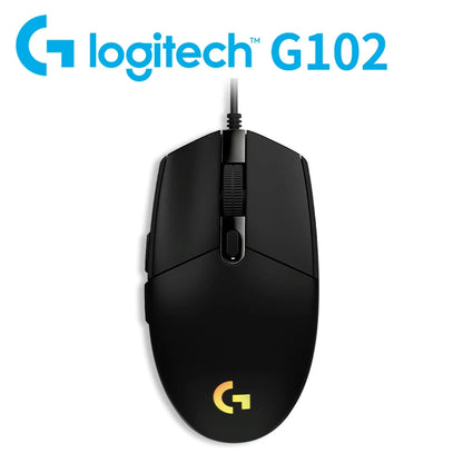 Logitech G102 Lightsync Gaming Mouse with 1ms Response Time for Esports Gamers