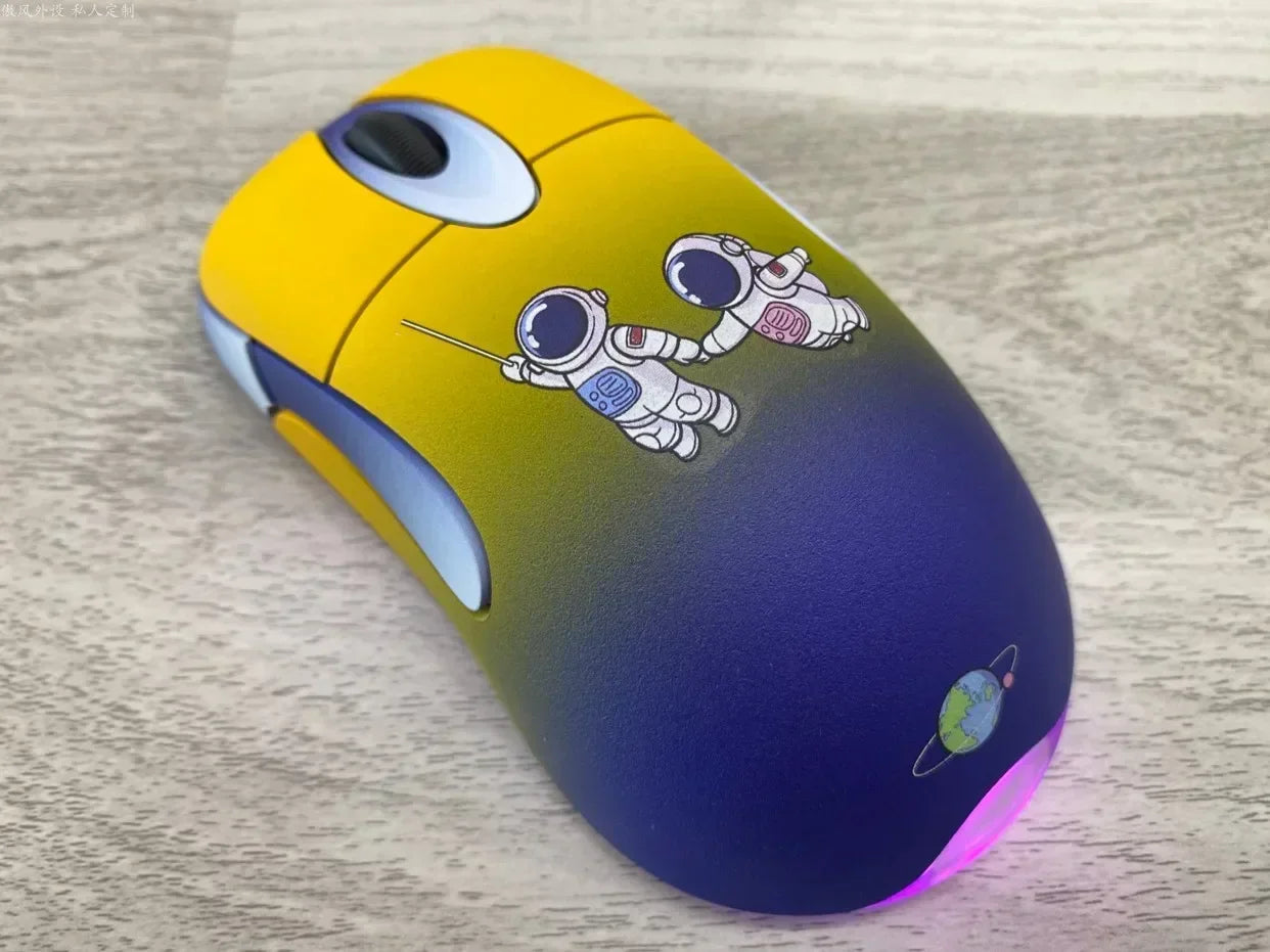 IO1.1 Pro Mouse 2.4g Wireless RGB Matte Bright Texture Usb Gaming Customized Mouse Computer Accessory For Desktop Laptop Pc