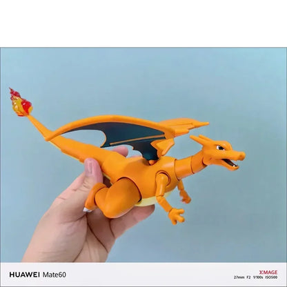 In Stock New Blokees Pokemon Assembly Action Figure Pikachu Charizard Anime Original Desktop Decoration Customized Toys Gifts