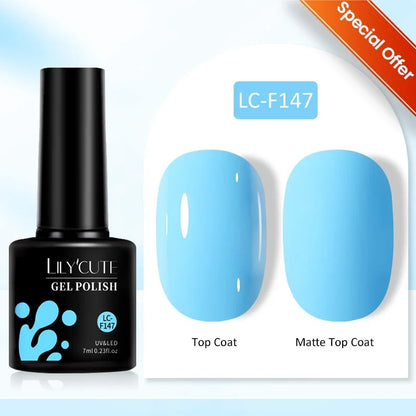 LILYCUTE 5ml Super Bright Silver Metallic Painting Liner Gel Nail Polish Drawing Stripe Graffiti Mirror Pull Line UV Gel Varnish