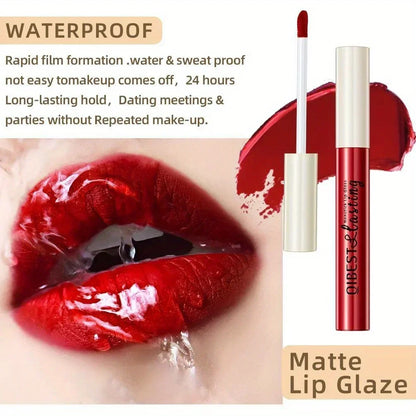 Matte Liquid Lipstick Waterproof Long Lasting Velvet Mate Nude Red Lip Gloss Lint Tube Makeup Cosmetic Lipsticks Lipgloss