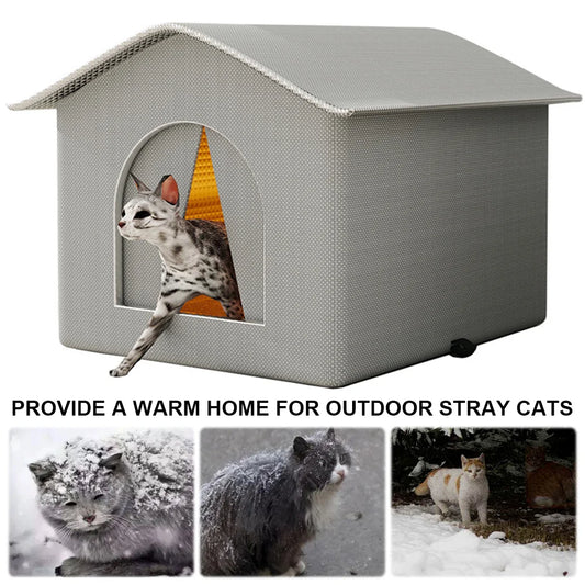 Waterproof Cat House Outdoor