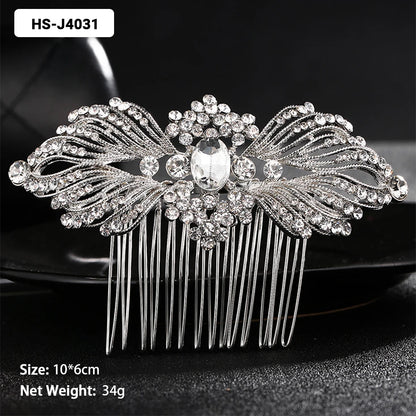 Crystal Bridal Hair Comb.