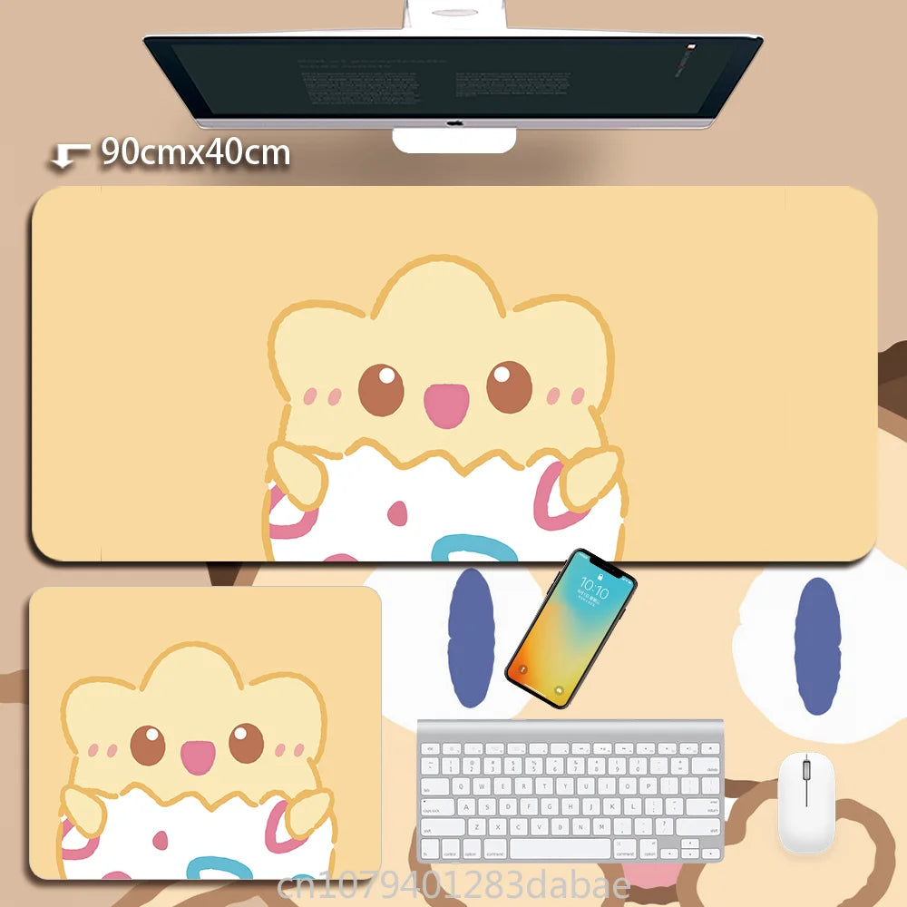 Leather Pokémon Pikachu Keyboard Pad Boy Girl Super Handsome Table Mat Cute Table Mat Computer Accessories PC Game Mouse Pad