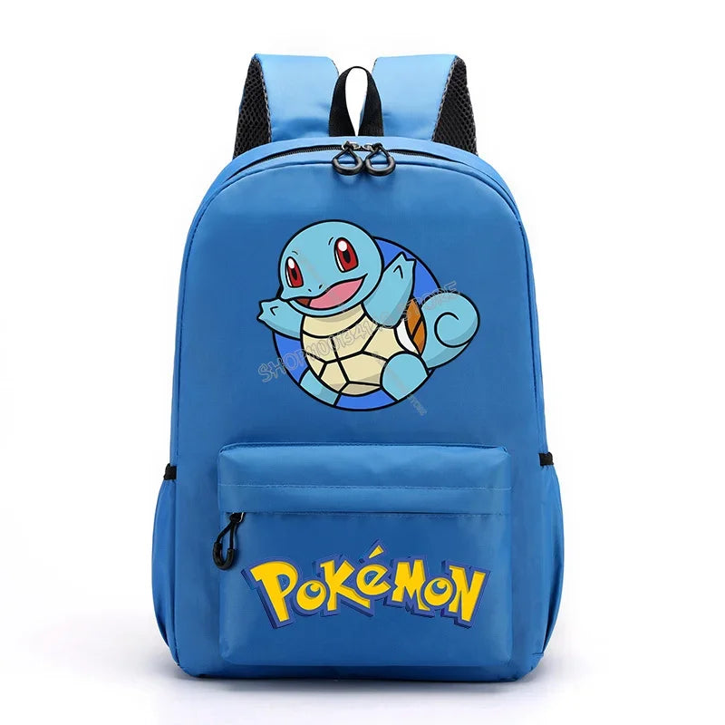 Pokemon Pikachu SchoolBag Primary School Bookbag Large-capacity Kids Backpack Boy Girl Knapsack High-quality Backpack Laptop Bag