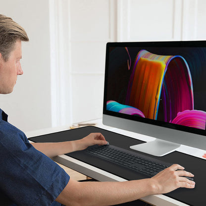 XXL Black Gaming Mouse Pad Desk Mat for Keyboard & Mouse