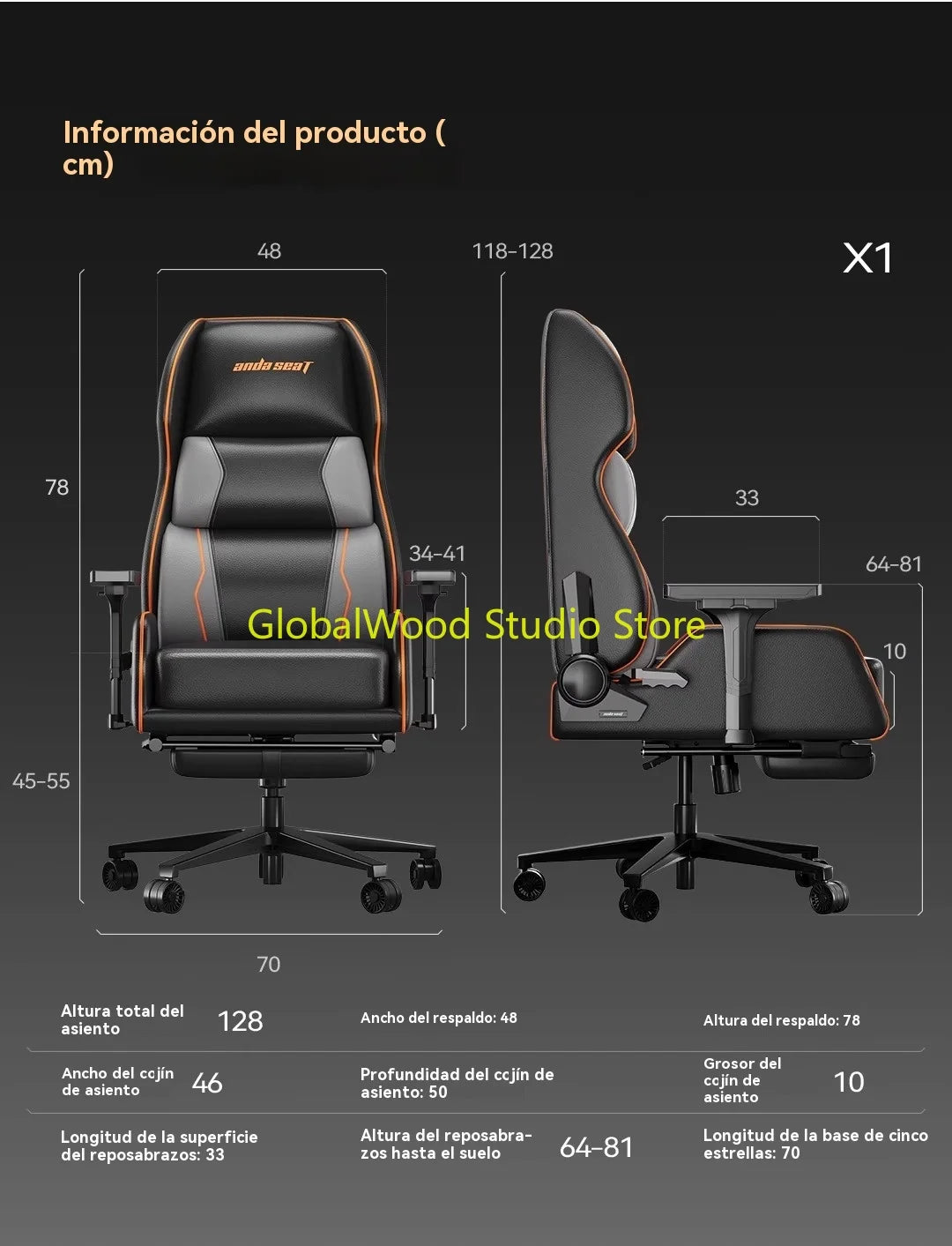 Modern Gaming Desk Chair