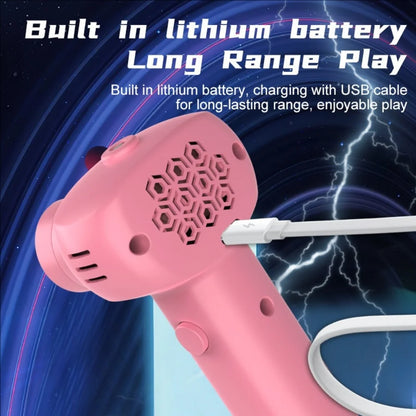 Cat and dog night light rope launcher toy, new and unique, luminous rope, high-speed propelling device.